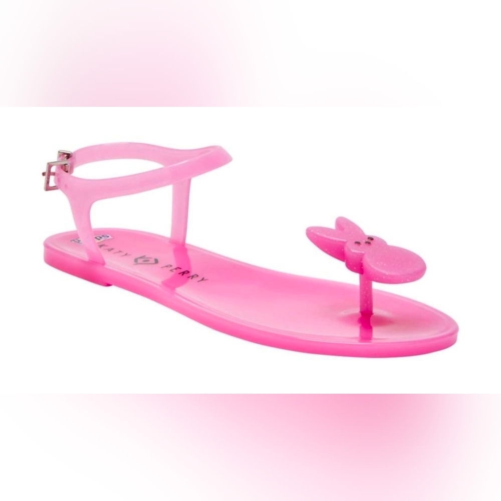NEW KATY PERRY Peeps Bunny Geli Sandal in Pink  Women's Size 5M